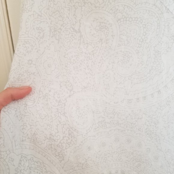 Cynthia Rowley Women's Long-sleeved Linen Tunic - Picture 3 of 8